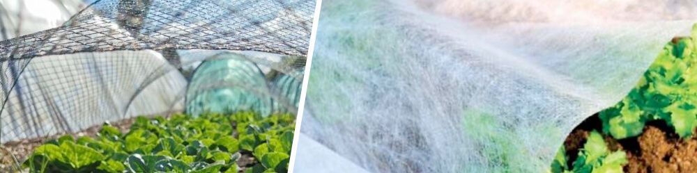 Netting & Coverings to Protect Young Plant Crops
